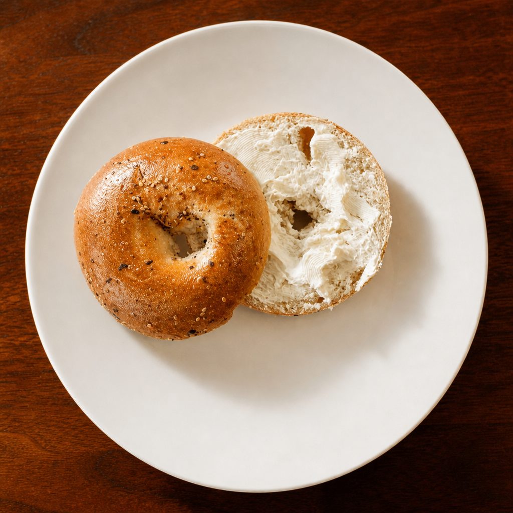 Bagel W/ Butter.