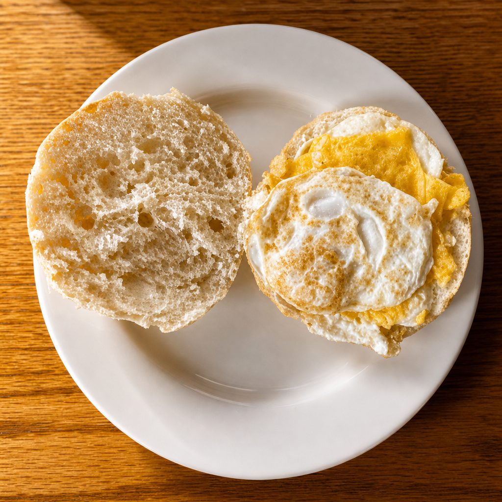 Bagel, Egg & Cheese.